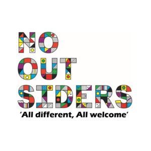 No More Outsiders logo
