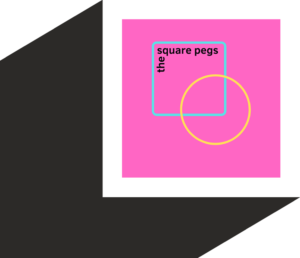 The Square Pegs logo