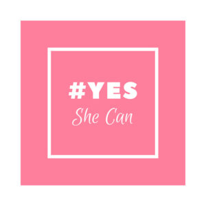 Yes She Can Logo