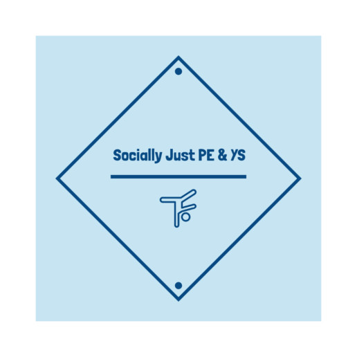 Socially Just PE and YS Logo