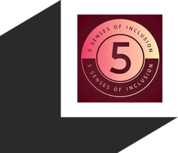 5 Senses of Inclusion logo